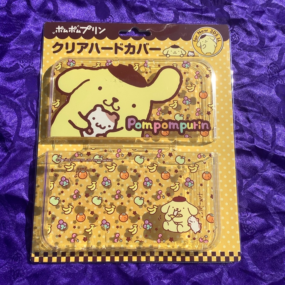 Pompompurin Clear Hard Cover New Nintendo 3DS XL